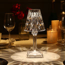 Round Crystal Desk Lamp