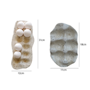 Speckled Organic Shaped Egg Tray-Letifly Lights and Decor