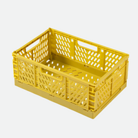 rectangle Collapsible plastic bins colorful storage boxes