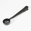 Stainless Steel Multifunctional Coffee Spoon and Sealing Clip Black 