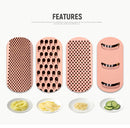 Stainless Steel Retro Fun Food Grater-Letifly Lights and Decor