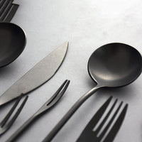 Retro Stainless Steel Cutlery Set