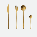 Gold Stainless Steel Dinnerware Set 