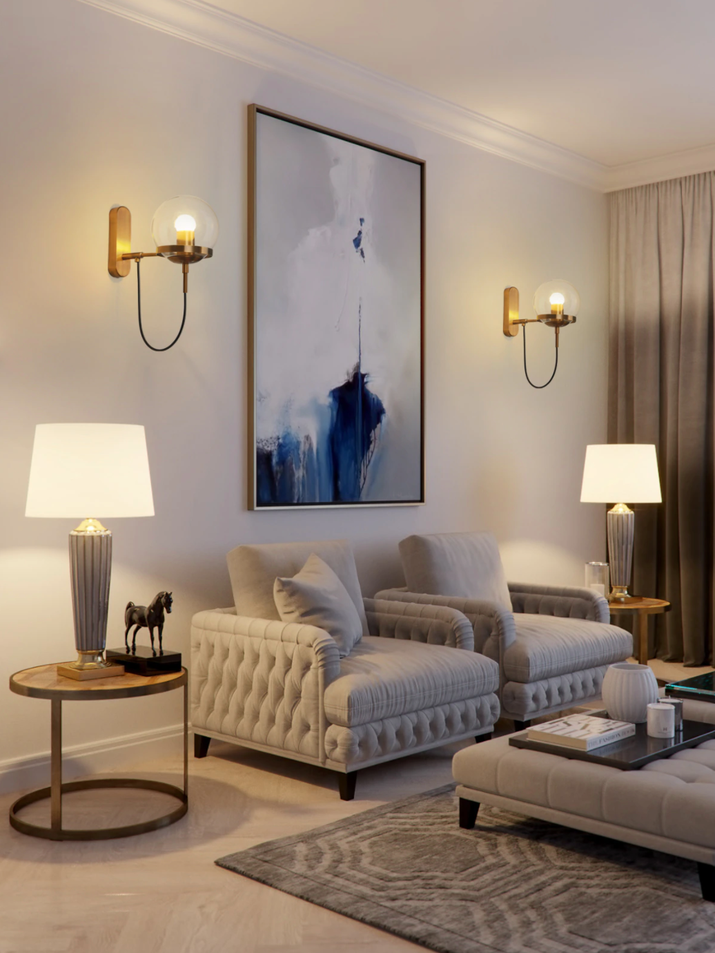 Stella Wall Sconce With Stand-Letifly Lights and Decor