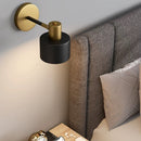 black and brass Wall Sconce Light