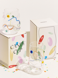 Sugar Coated Confetti Handmade Glass-Letifly Lights and Decor