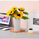 Yellow and Brown Silicone Sunflowers Shape Table Coaster