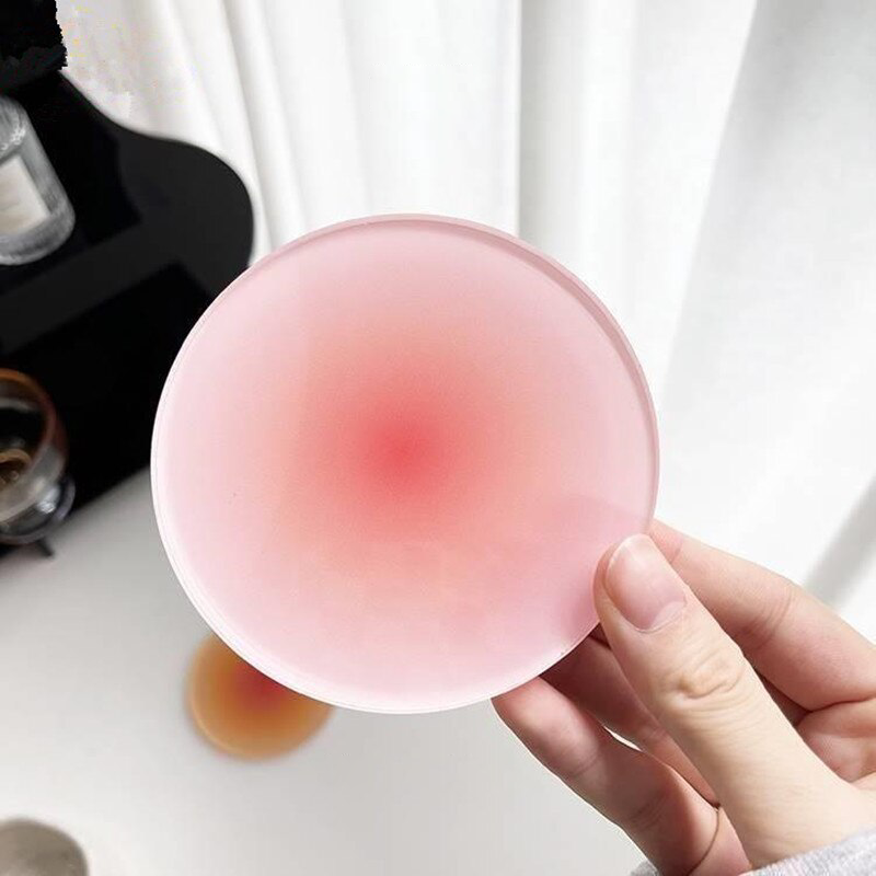 Sunset Frosted Acrylic Coasters-Letifly Lights and Decor