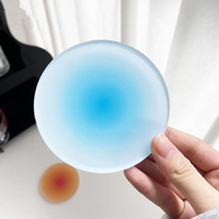 Sunset Frosted Acrylic Coasters-Letifly Lights and Decor