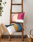 Modern Geometric Lumbar Pillow 12x20 inch