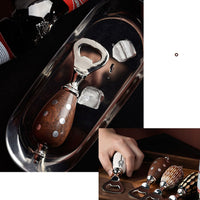 Wooden and Stainless Beer Bottle Opener 