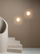 LED Wall Lamp Glass and Aluminum Light Plexy glass designer wall lamp modern