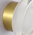 Tap Textured Glass & Metal Wall Lamp-Letifly Lights and Decor