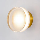 Tap Textured Glass Metal Wall Lamp black aluminum base textured plexy glass 5.3in single-light wall sconce