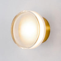Tap Textured Glass Metal Wall Lamp black aluminum base textured plexy glass 5.3in single-light wall sconce