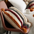 Tufted Tassels Cushion Cover Pillow Case 