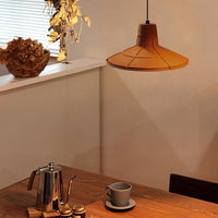 LED Industrial Style Cement Orange Hanging Light 