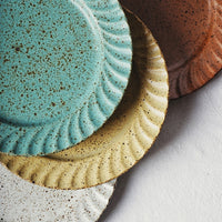 Texture Speckled Plate-Letifly Lights and Decor