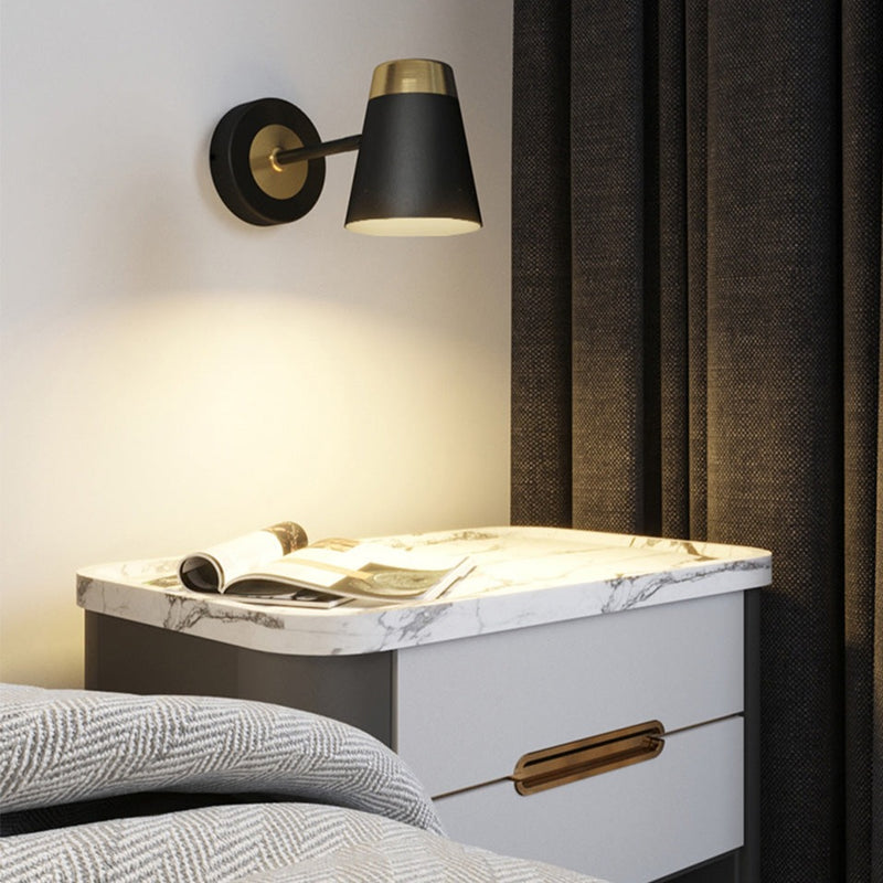 Thome Black & Gold Wall Lamp