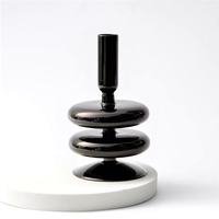 Trampoline Glass Candle Holders - Archive Deals-Letifly Lights and Decor