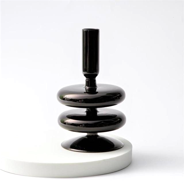 Trampoline Glass Candle Holders - Archive Deals-Letifly Lights and Decor