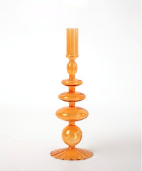 Trampoline Glass Candle Holders - Archive Deals-Letifly Lights and Decor