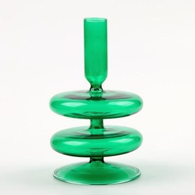 Trampoline Glass Candle Holders - Archive Deals-Letifly Lights and Decor