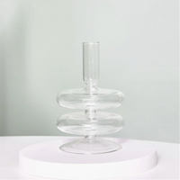 Trampoline Glass Candle Holders - Archive Deals-Letifly Lights and Decor