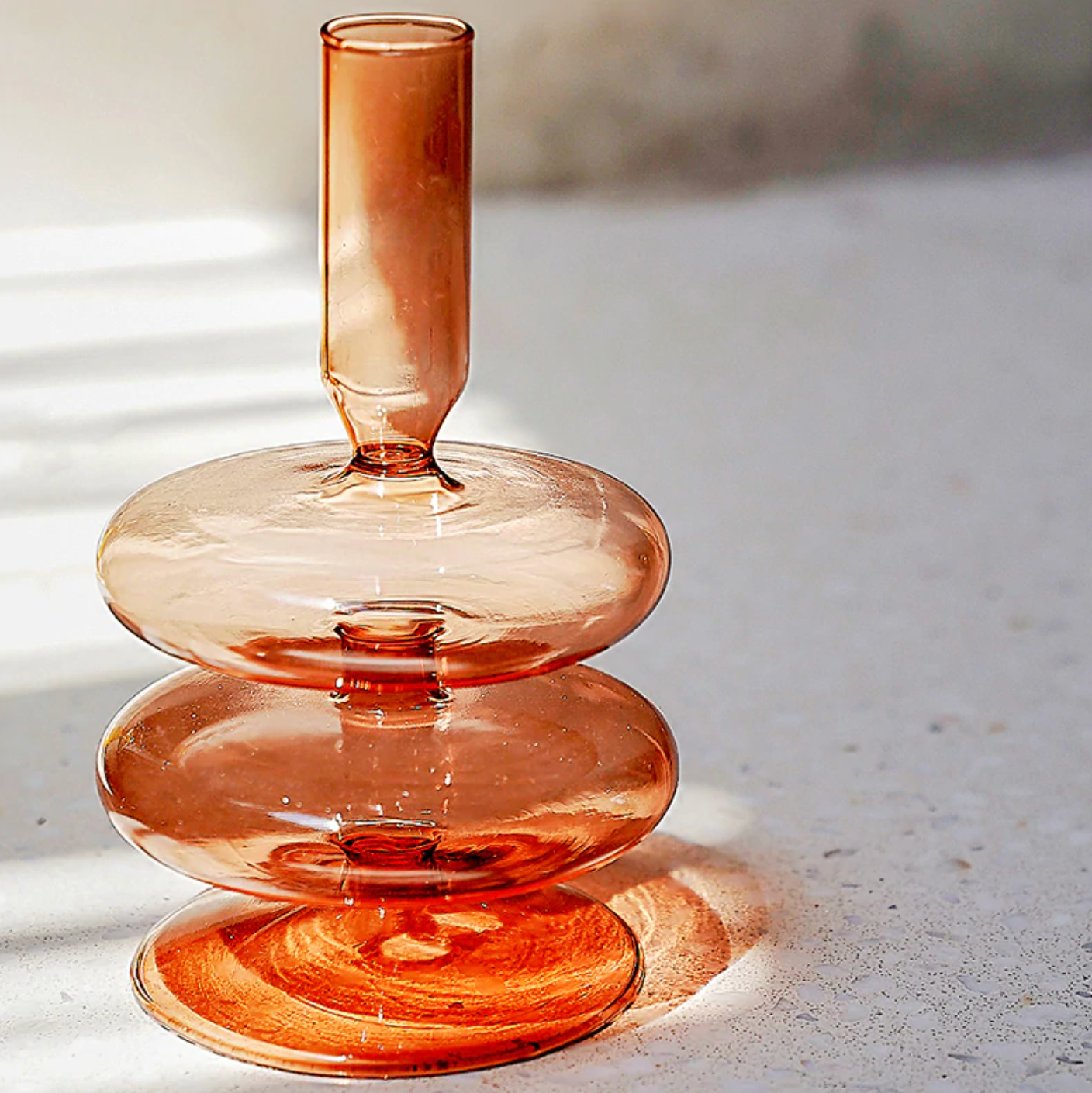 Trampoline Glass Candle Holders - Archive Deals-Letifly Lights and Decor