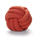 Round Red Knot Cushion