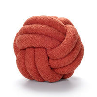 Round Red Knot Cushion
