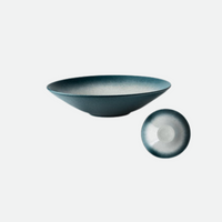 Gradient Stoneware Porcelain Organic Japanese Ceramic Dinnerware for Salad and Soup Bowl