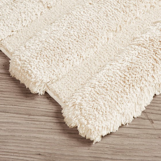 Tufted Pearl Channel Rug-Letifly Lights and Decor