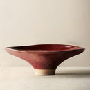 Round Petal Petal Edge Design Japanes Soup Bowl