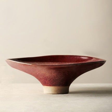 Round Petal Petal Edge Design Japanes Soup Bowl