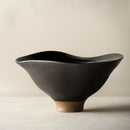 Round Petal Petal Edge Design Japanes Soup Bowl