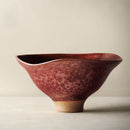 Round Petal Petal Edge Design Japanes Soup Bowl