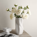 Twisted Ceramic Flower Vase