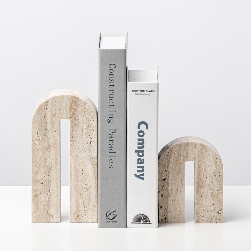 U Tower Stone Book Stand Holder