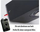 UFO Black Box Waterproof Wall Lamp-Letifly Lights and Decor