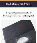 UFO Black Box Waterproof Wall Lamp-Letifly Lights and Decor