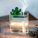 Clear Ultrasonic Cactus Essential Oil Aroma Diffuser