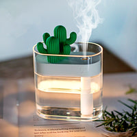Clear Ultrasonic Cactus Essential Oil Aroma Diffuser
