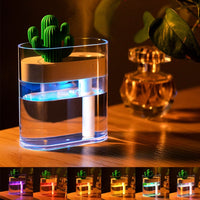 Clear Ultrasonic Cactus Essential Oil Aroma Diffuser