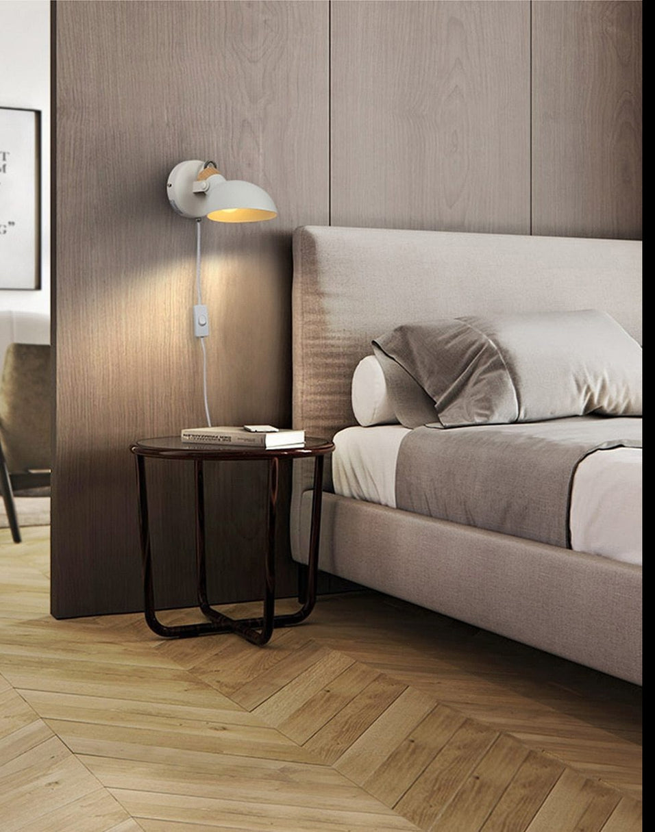 Valence Reading Wall Lamp with Plug
