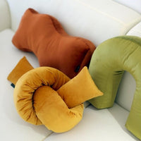 Velvety Retro Shapes Pillow-Letifly Lights and Decor