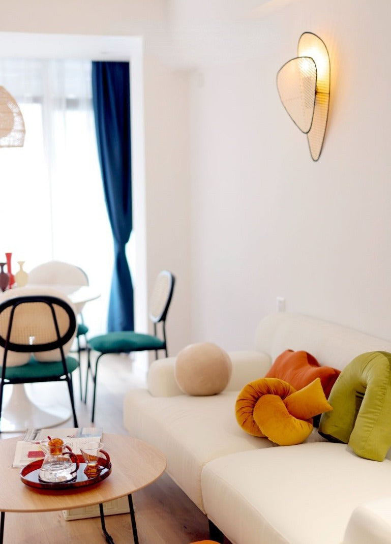 Velvety Retro Shapes Pillow-Letifly Lights and Decor