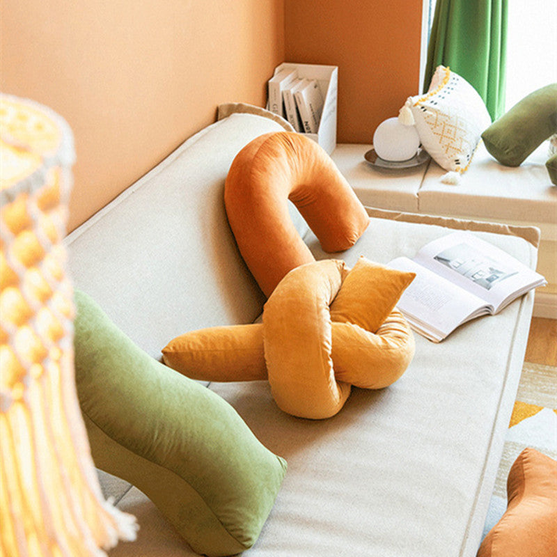 Velvety Retro Shapes Pillow-Letifly Lights and Decor