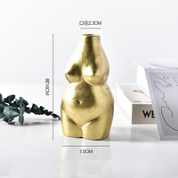 Venus Ceramic Porcelain Accent Vase-Letifly Lights and Decor