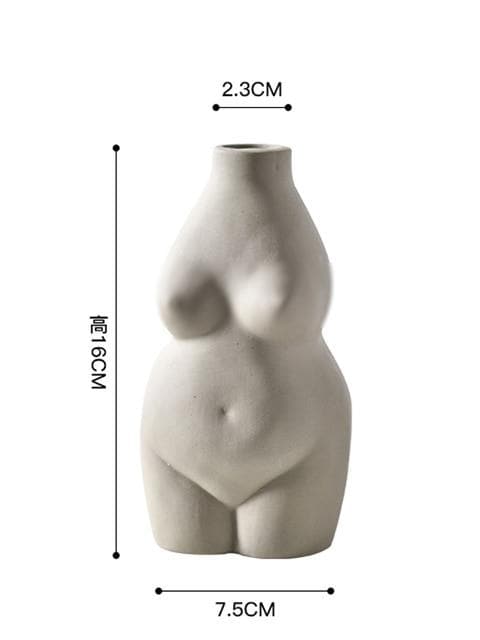 Venus Ceramic Porcelain Accent Vase-Letifly Lights and Decor